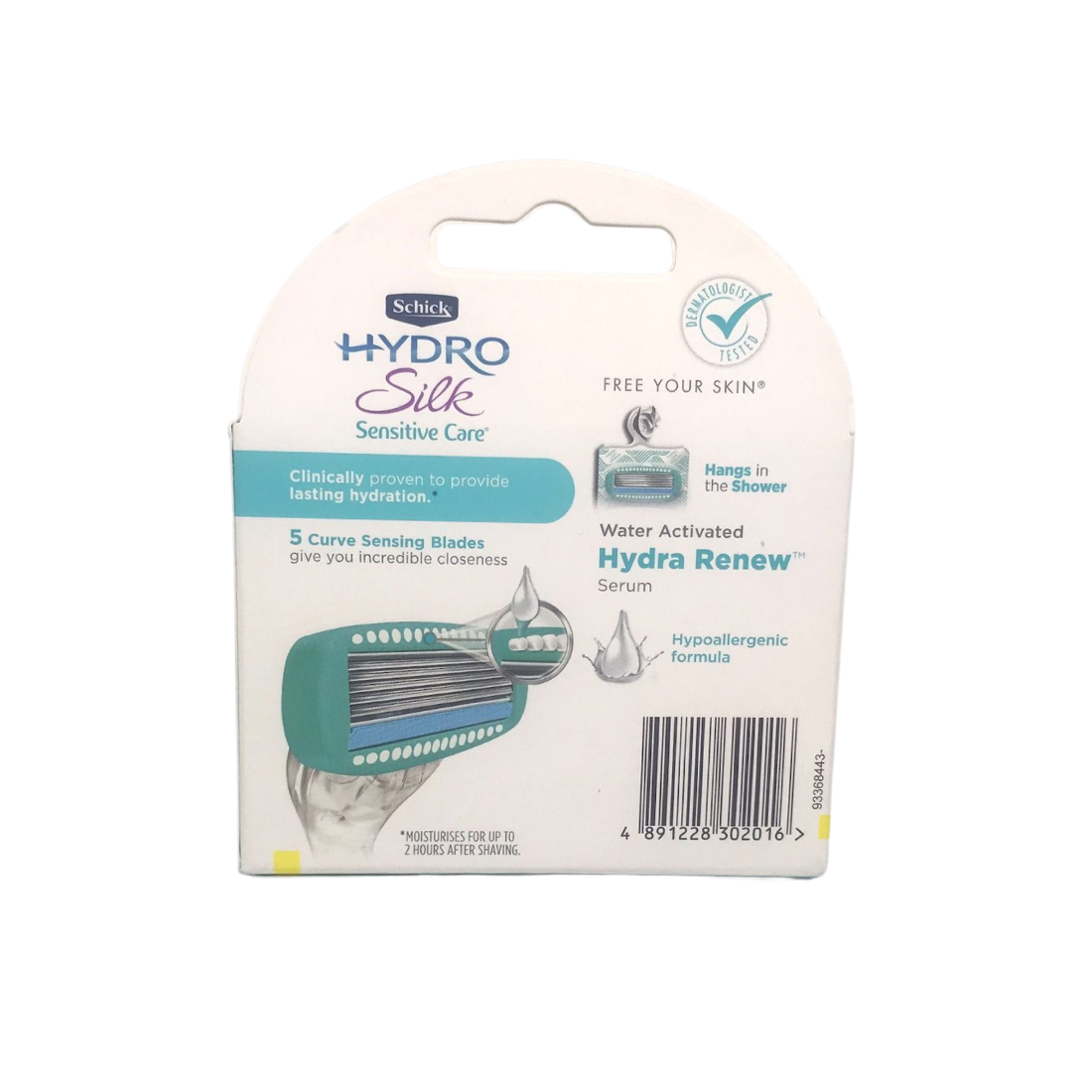Schick Hydro Silk Razor Blade Refills For Women Sensitive Skin 4 Count