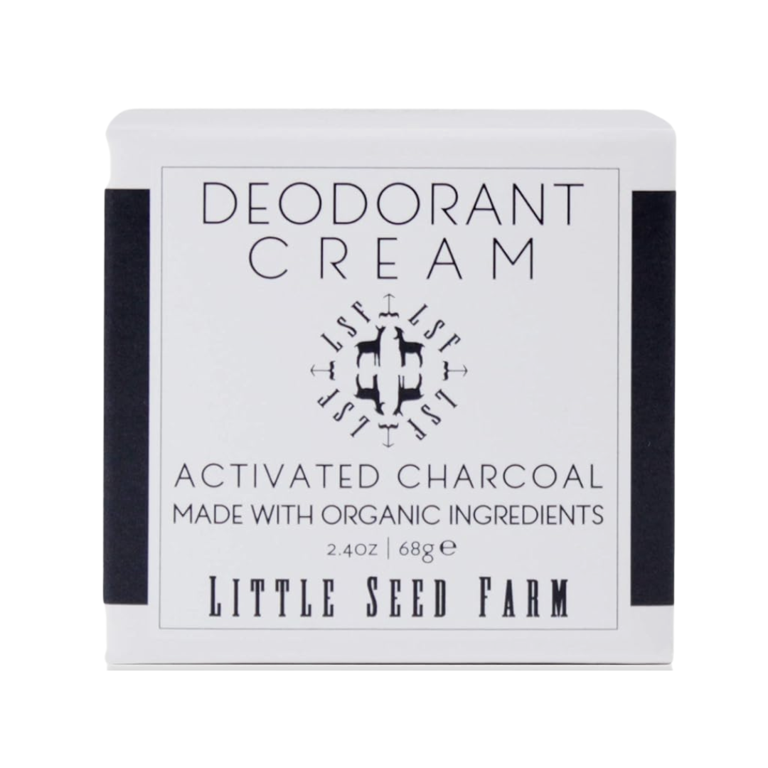 Little Seed Farm All Natural Deodorant Cream, Made with Organic Ingredients, 2.4 oz. / 68g