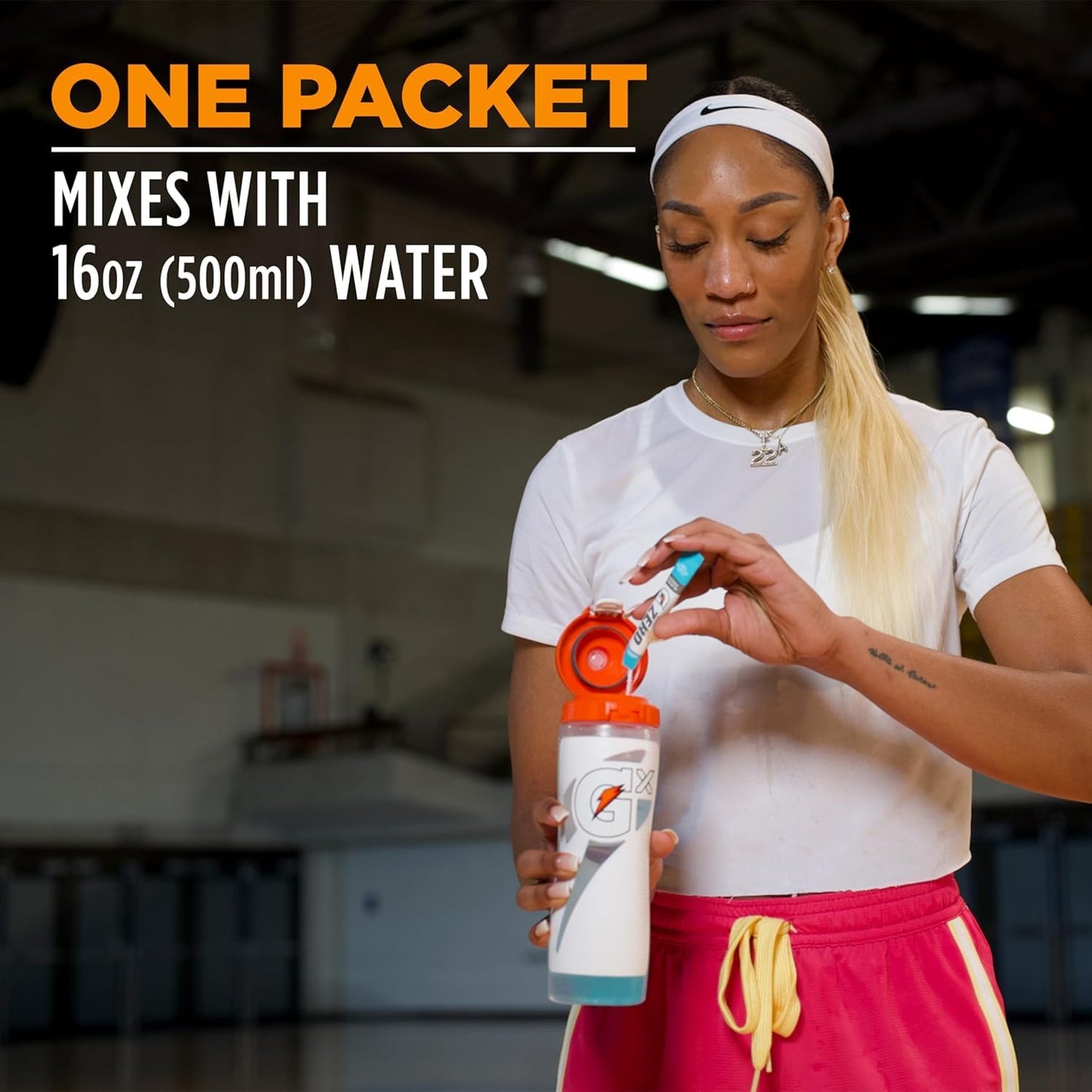 Gatorade G Zero Thirst Quencher Electrolyte Powder Glacier Freeze 3g, 10 Packets