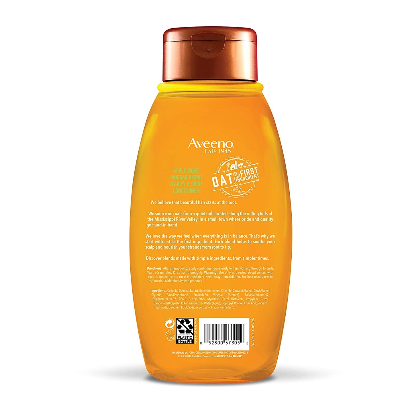 Aveeno Scalp Soothing Apple Cider Vinegar Blend Conditioner Clarify And Shine Fresh