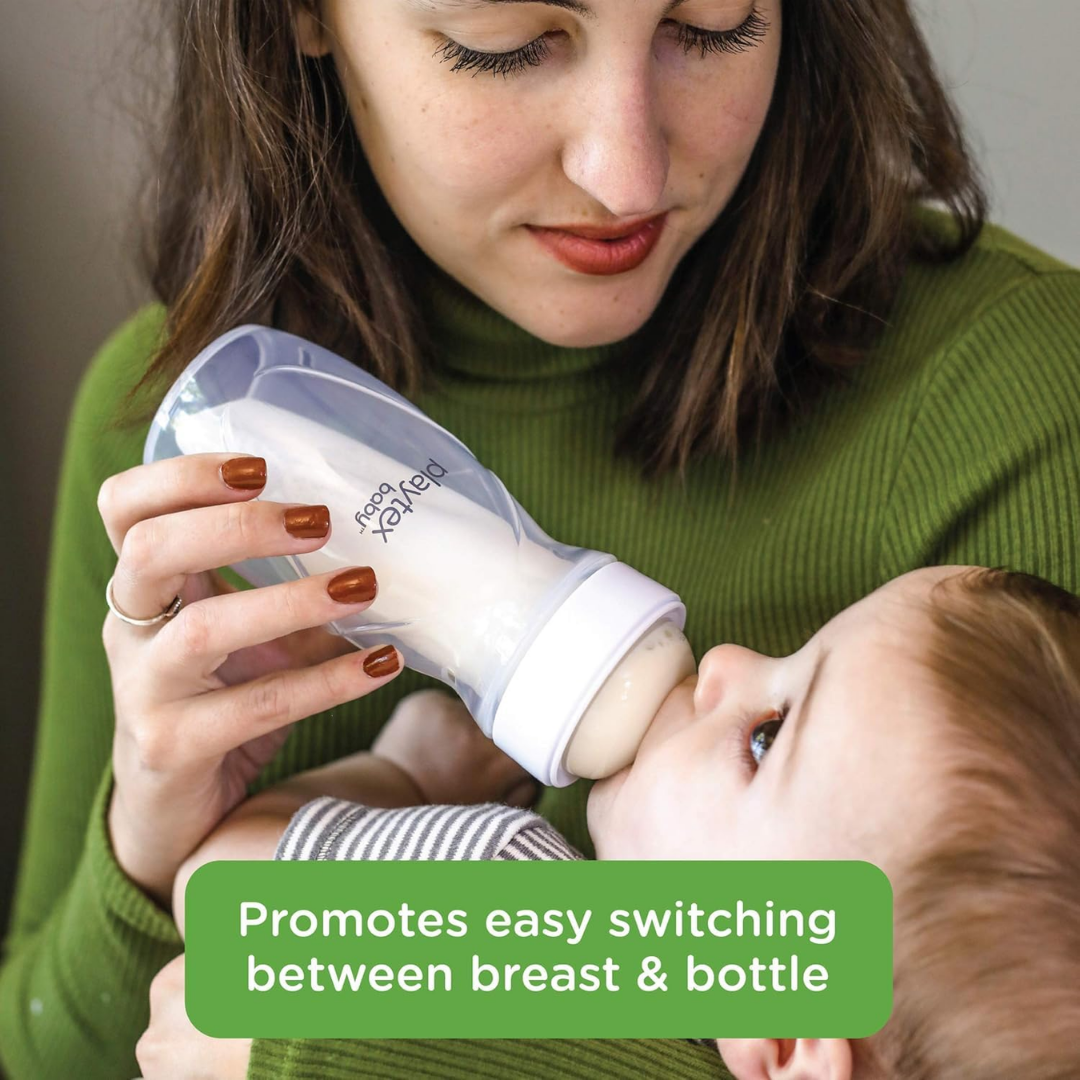 Playtex Baby Naturalatch 2 Silicone Slow Flow Nipples 0M+