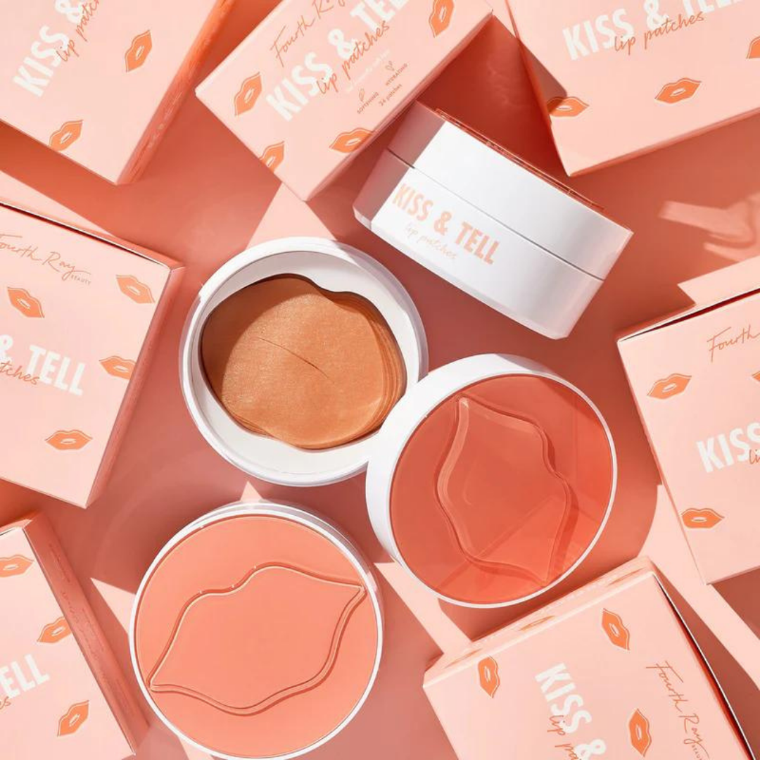 ColourPop Fourth Ray Beauty Kiss & Tell Lip Patches for Instant Soft Lip 24 Patches