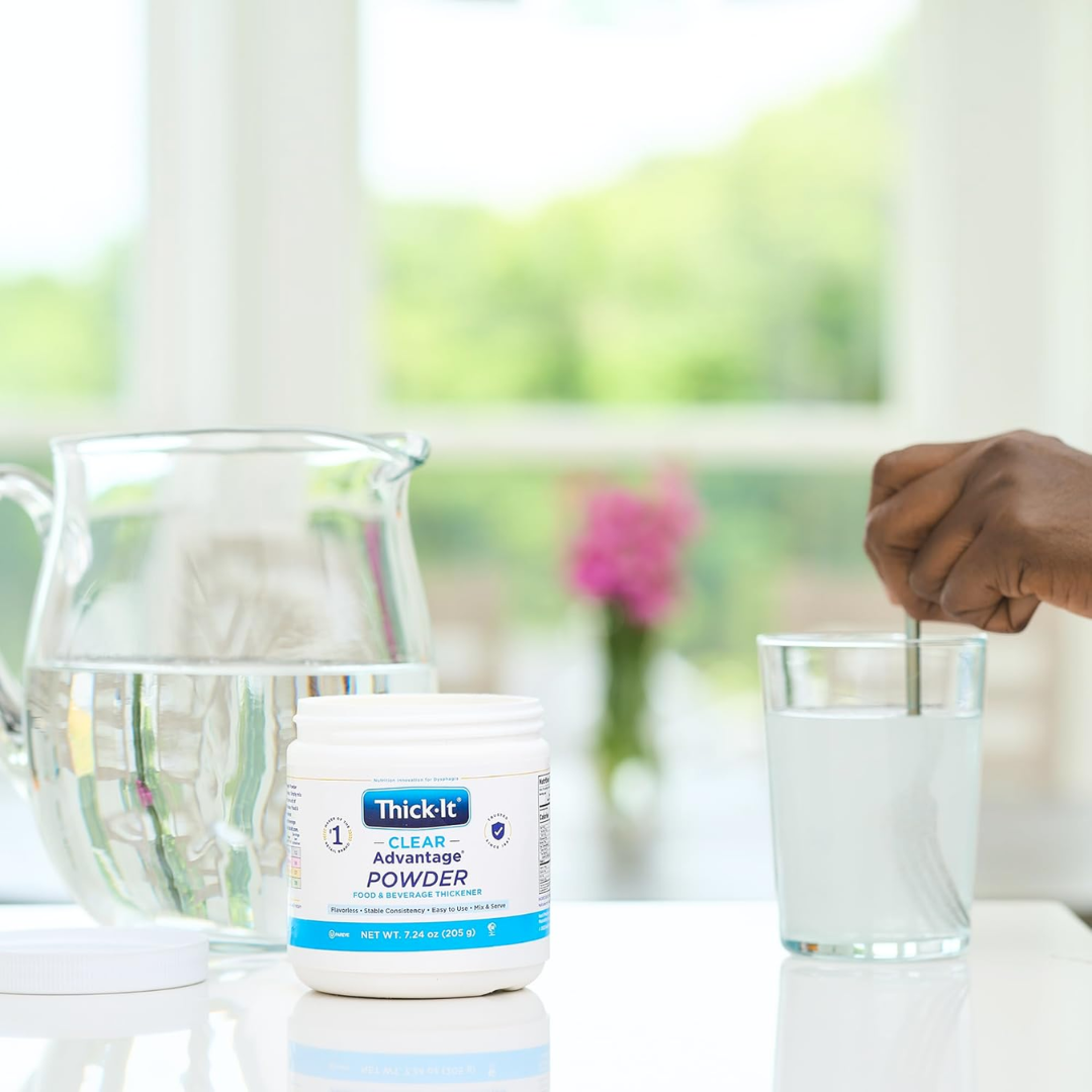 Thick-It Clear Advantage Food & Beverage Thickener Powder Flavorless, 7.24 oz