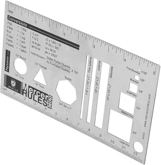 Mercer Culinary Mercer Rules Mini 5 1/4" x 3" (13.3 x 7.6 cm) (M33243)