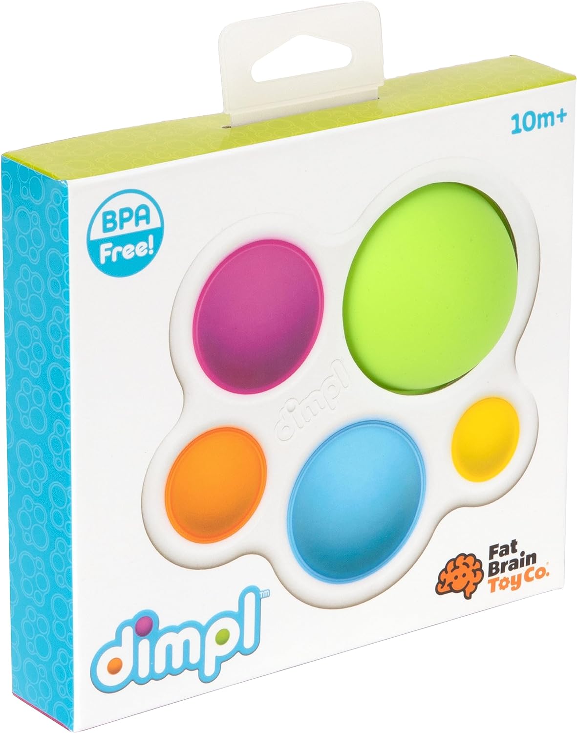 Fat Brain Toys Co Dimpl Sensory Popper Toy for Babies & Toddlers 1 Count