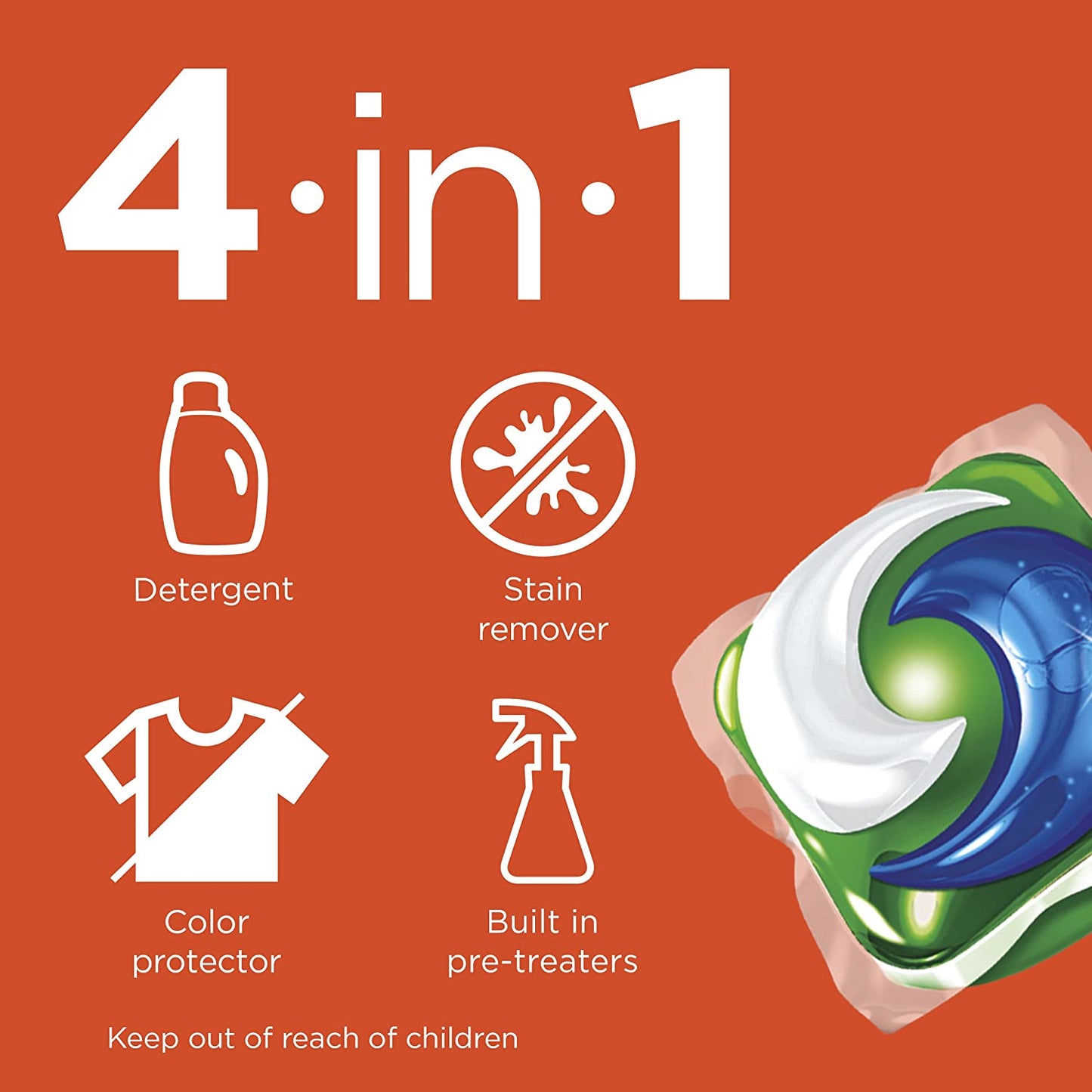 Tide Pods Ultra Oxi Liquid Detergent (26 pacs)