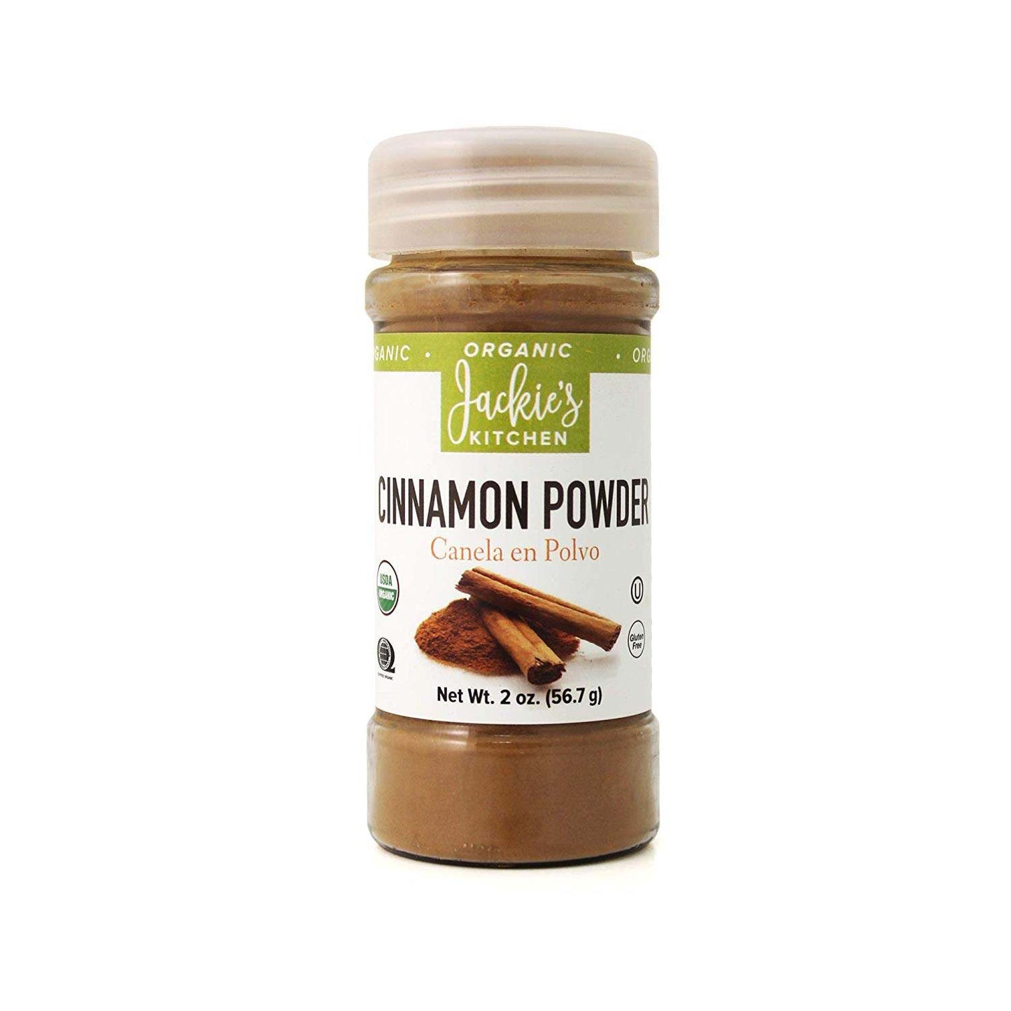 Jackie's Kitchen Cinnamon Powder, 2 Ounce, Organic
