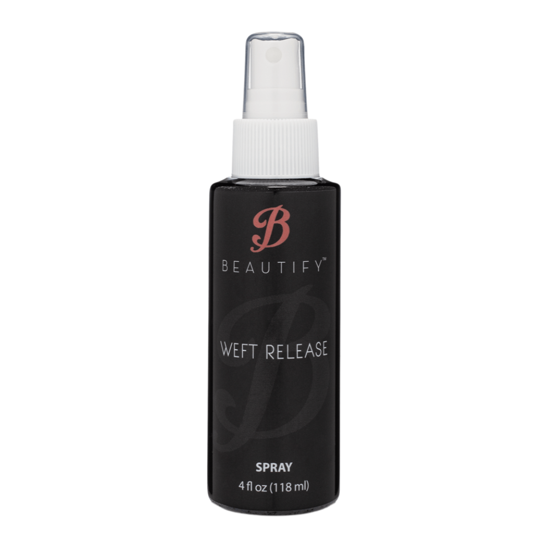 Beautify by Walker Tape Weft Release Spray for Hair Extensions, 4 oz / 118 ml