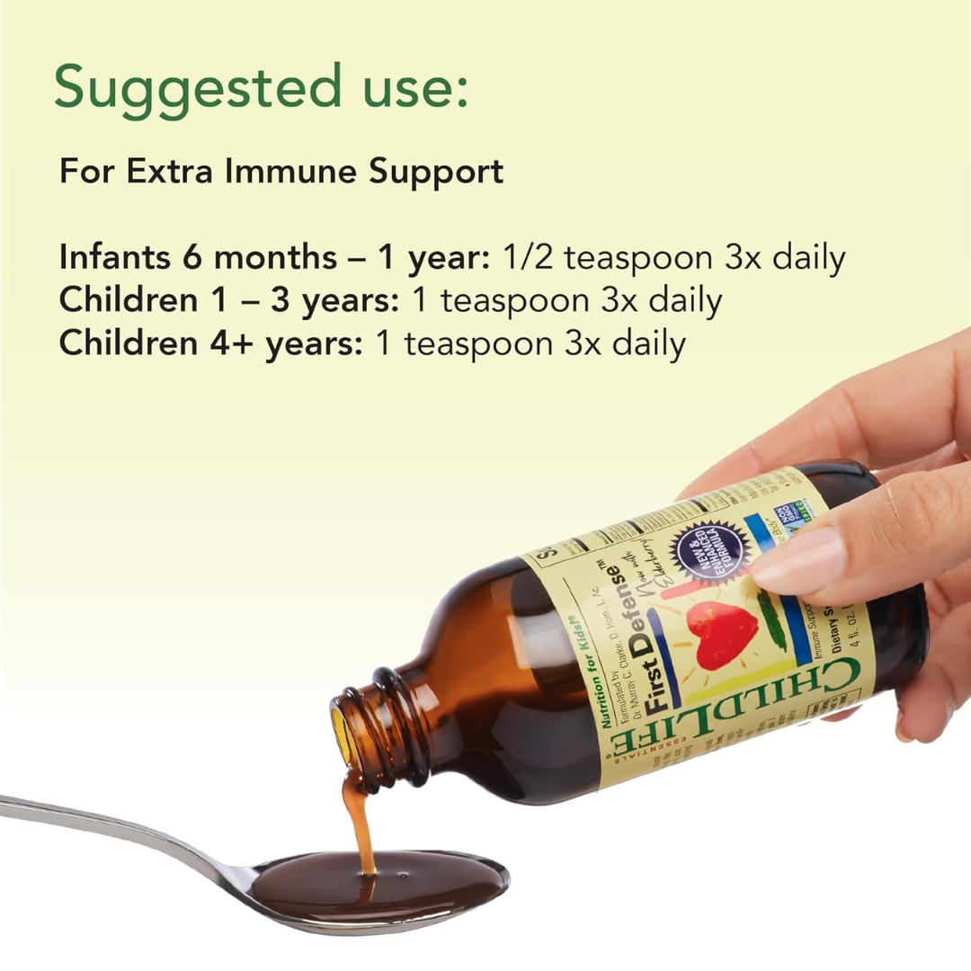 ChildLife Essentials First Defense Supplement, 4 oz / 118 ml