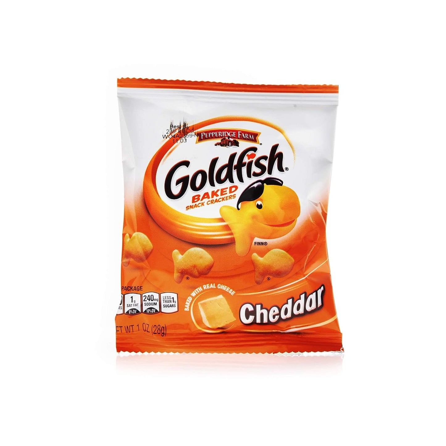 Pepperidge Farm Goldfish With Real Cheddar Cheese Crackers