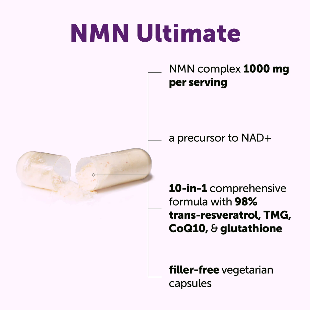 Micro Ingredients NMN Ultimate 10-in-1 1,000 mg, 120 Capsules