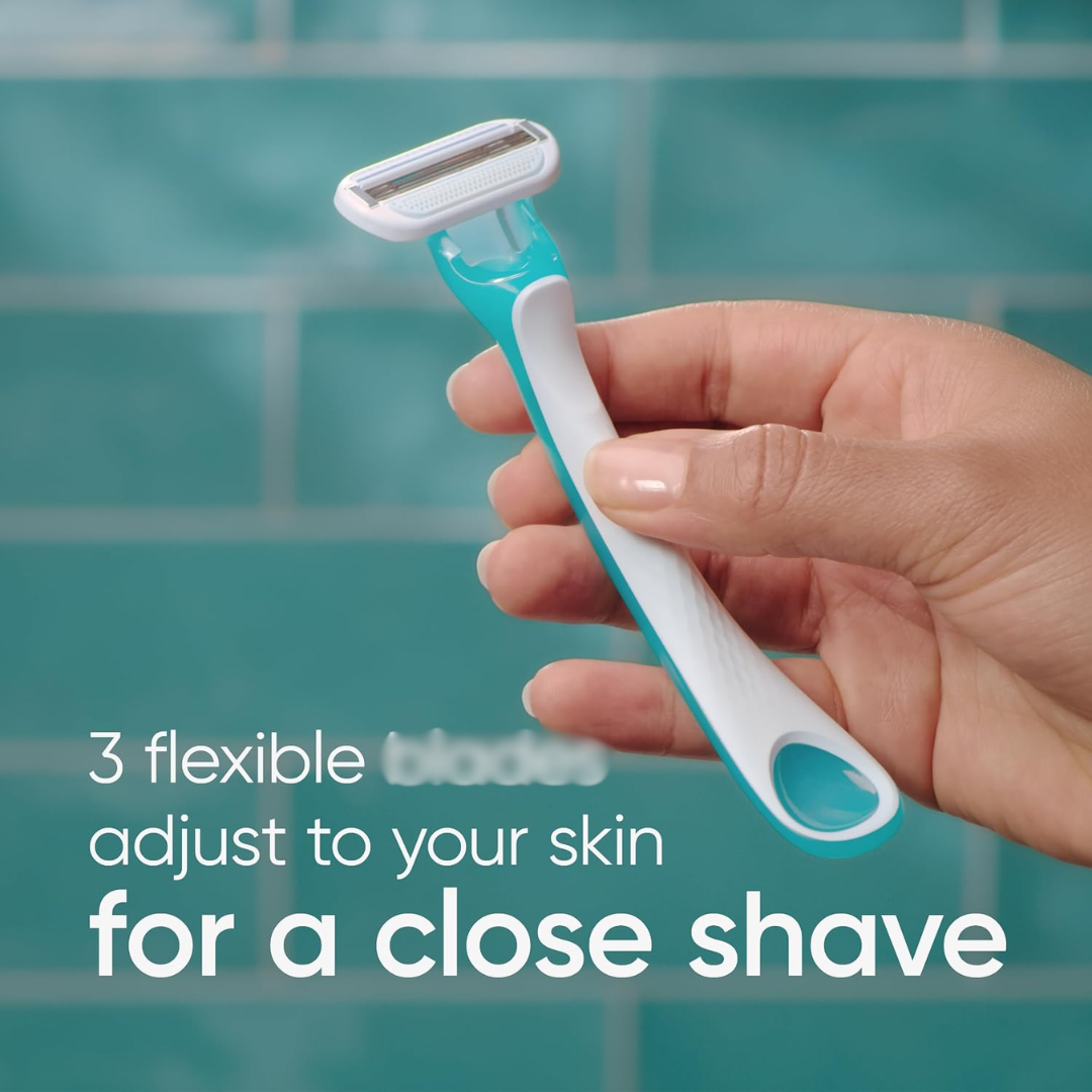 Gillette Venus Scented Tropical Women's Disposable Shaver, 3 Count