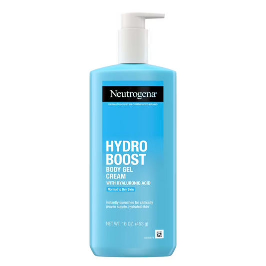 Neutrogena Hydro Boost Hydrating Body Gel Cream, 16 oz. / 453g