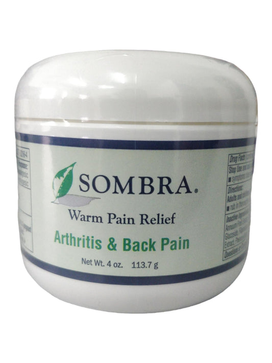 Sombra Warm Therapy For Arthritis And Back Pain 4 Oz / 113.7g