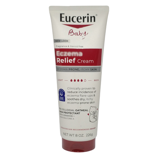 Eucerin Baby Eczema Prone Skin Relief Cream 8 oz / 226g