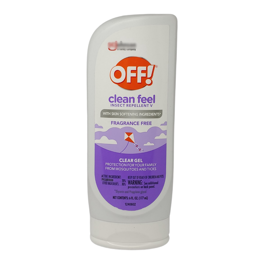 OFF! Insect Repellent 12 Clear Gel, 6 oz / 177 ml