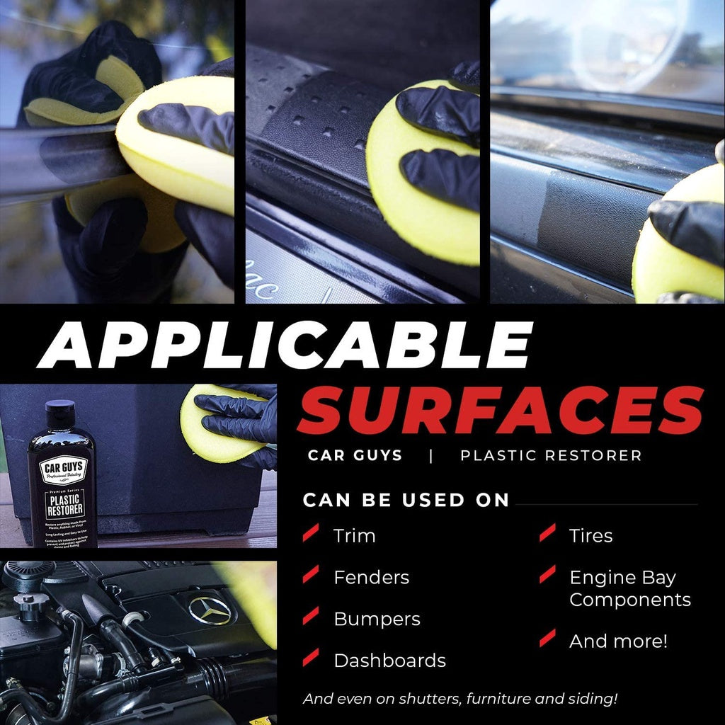 CarGuys Professional Detailing Premium Plastic Restorer 8 oz