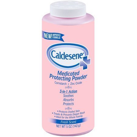 Caldesene Medicated Protecting Powder + Zinc Oxide 3-in-1 Action, 5 oz. / 142 g