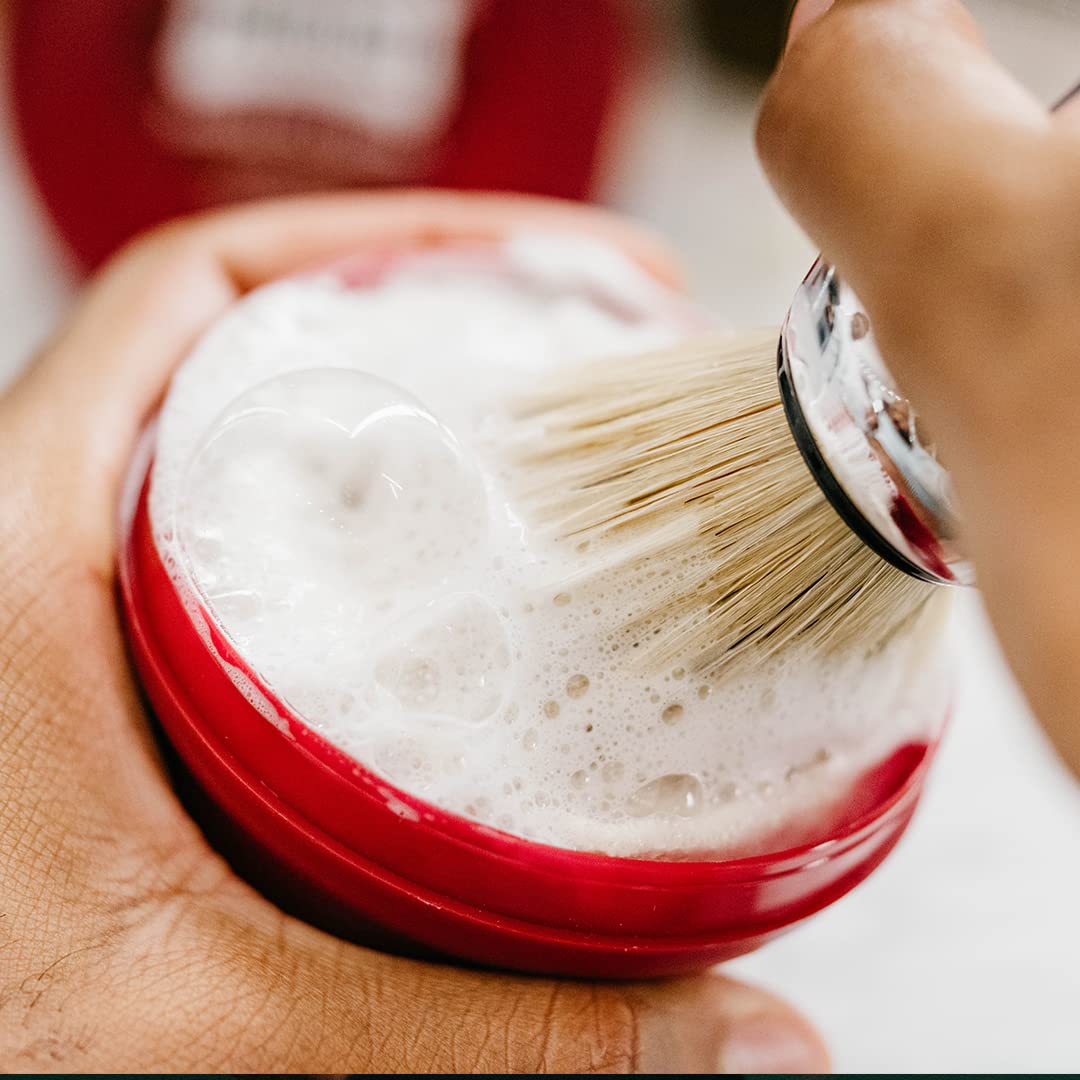 Proraso Shaving Soap in a Bowl Coarse Beards with Sandal Wood Oil and Shea Butter, 150 ml / 5.2 oz