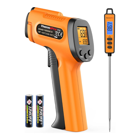 ThermoPro Temperature Infrared & Instant Read Thermometer Bundle for Meat