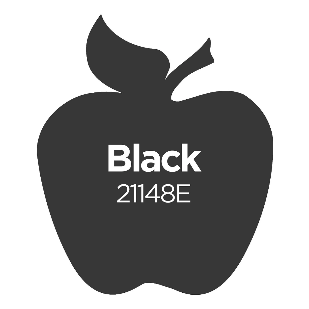 Apple Barrel Matte Black Acrylic Craft Paint, 16 oz / 473 ml (21148E)