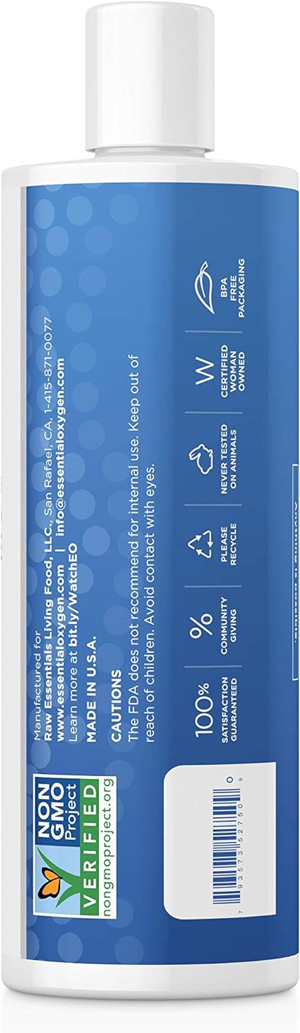 Essential Oxygen HP | Food Grade Hydrogen Peroxide 3% USP Solution