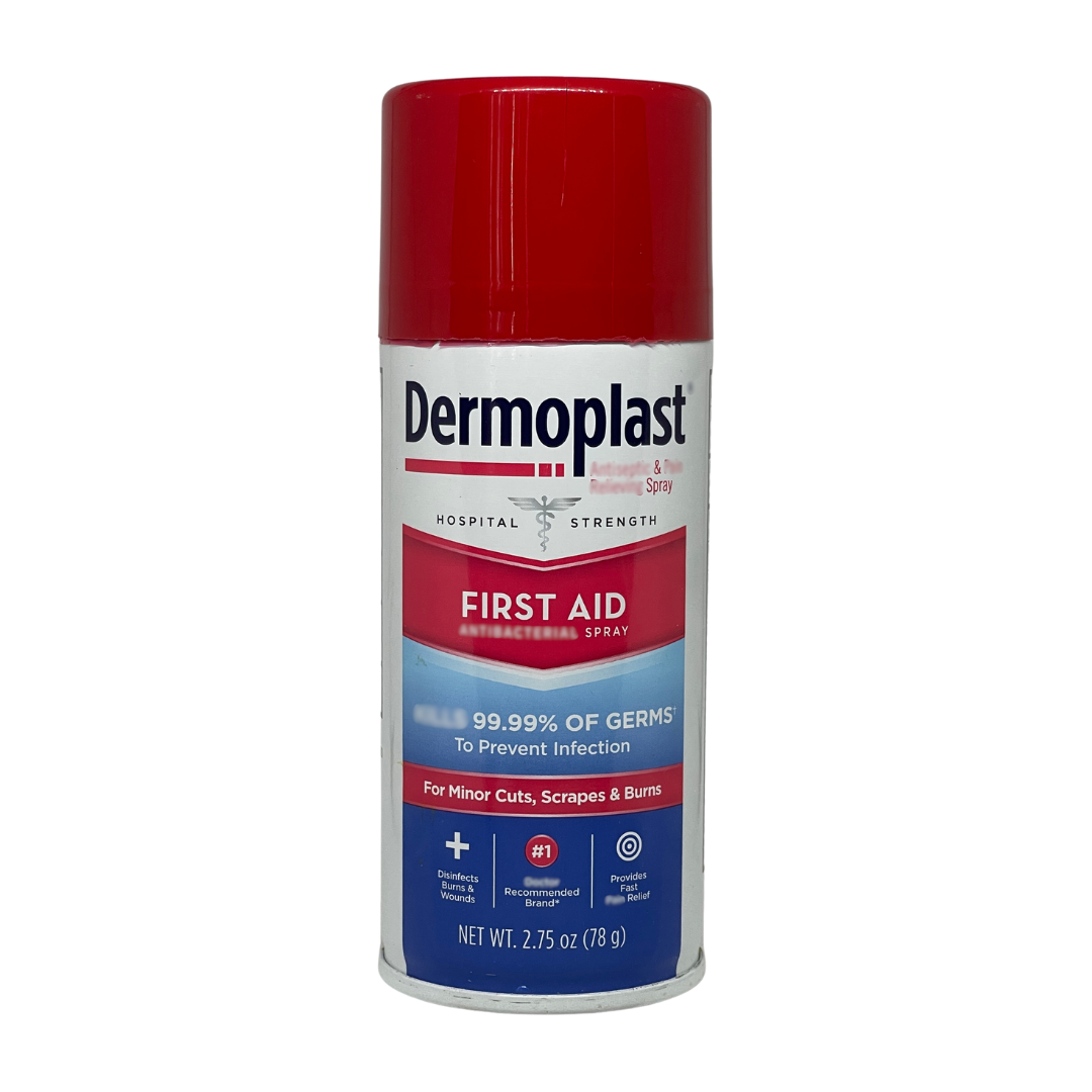 Dermoplast First Aid Spray, 2.75 oz / 78 g (DAMAGED CAP)