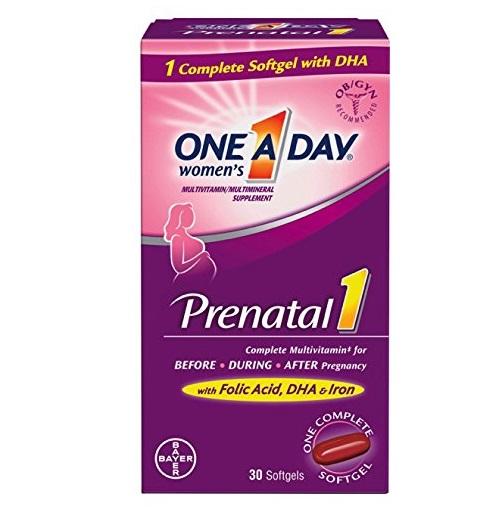 One A Day Womens Prenatal 1 Multivitamins - 30 Soft Gels