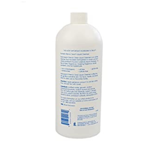 Trial Size Vanicream Liquid Cleanser Unscented Gluten-Free Formula for Sensitive Skin 100 ml