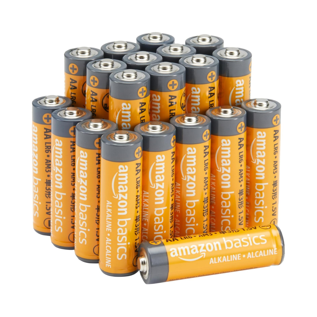 AmazonBasics AA 1.5 Volt Performance Alkaline Batteries