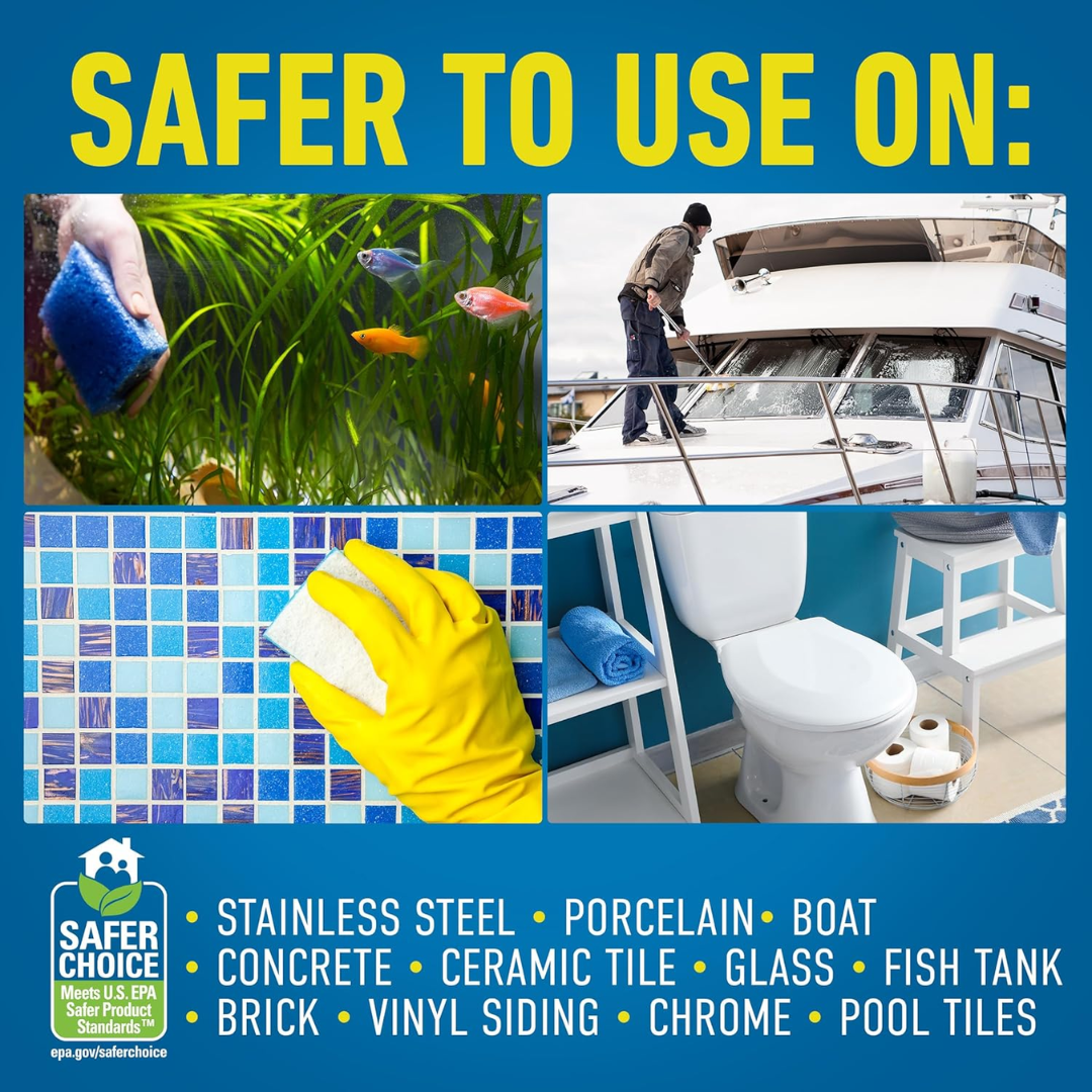 CLR Brands Calcium, Lime & Rust Multi-Use Remover, 42 oz / 1.24 L