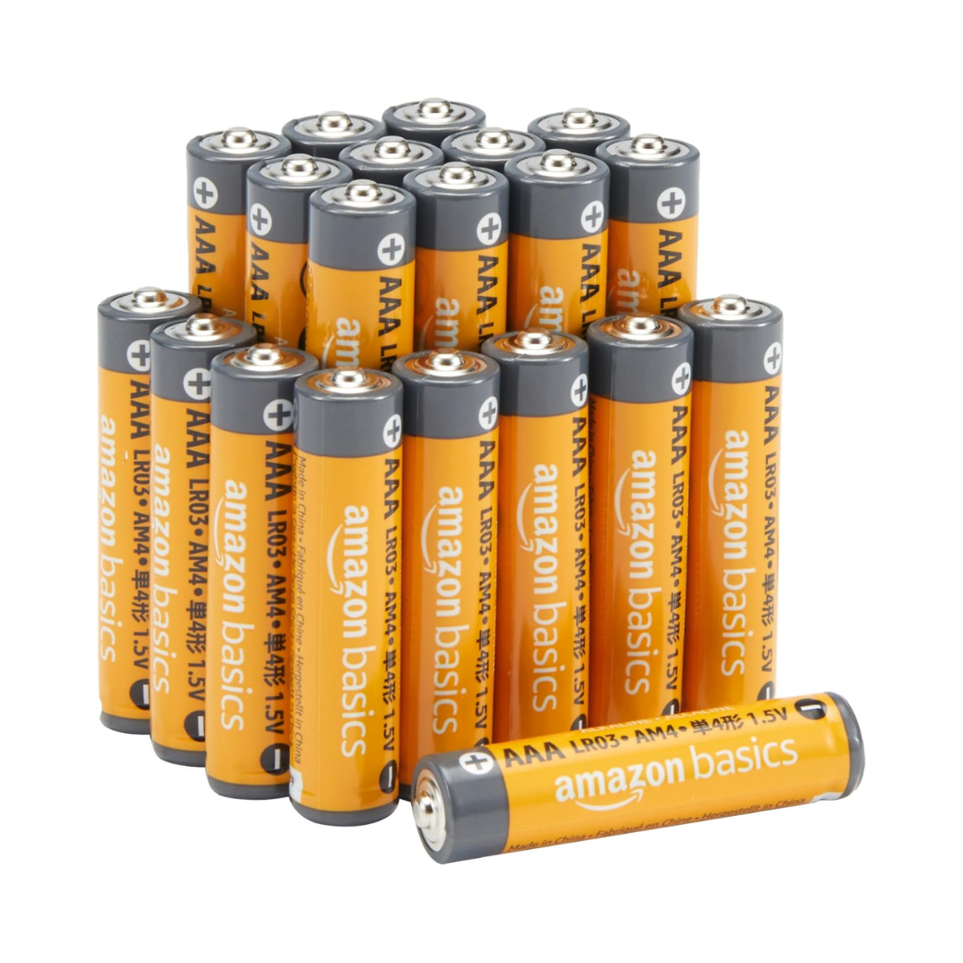 AmazonBasics AAA 1.5 Volt Performance Alkaline Batteries