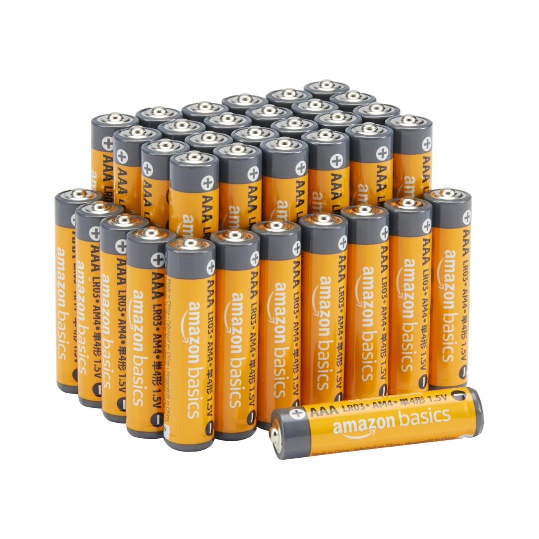 AmazonBasics AAA 1.5 Volt Performance Alkaline Batteries