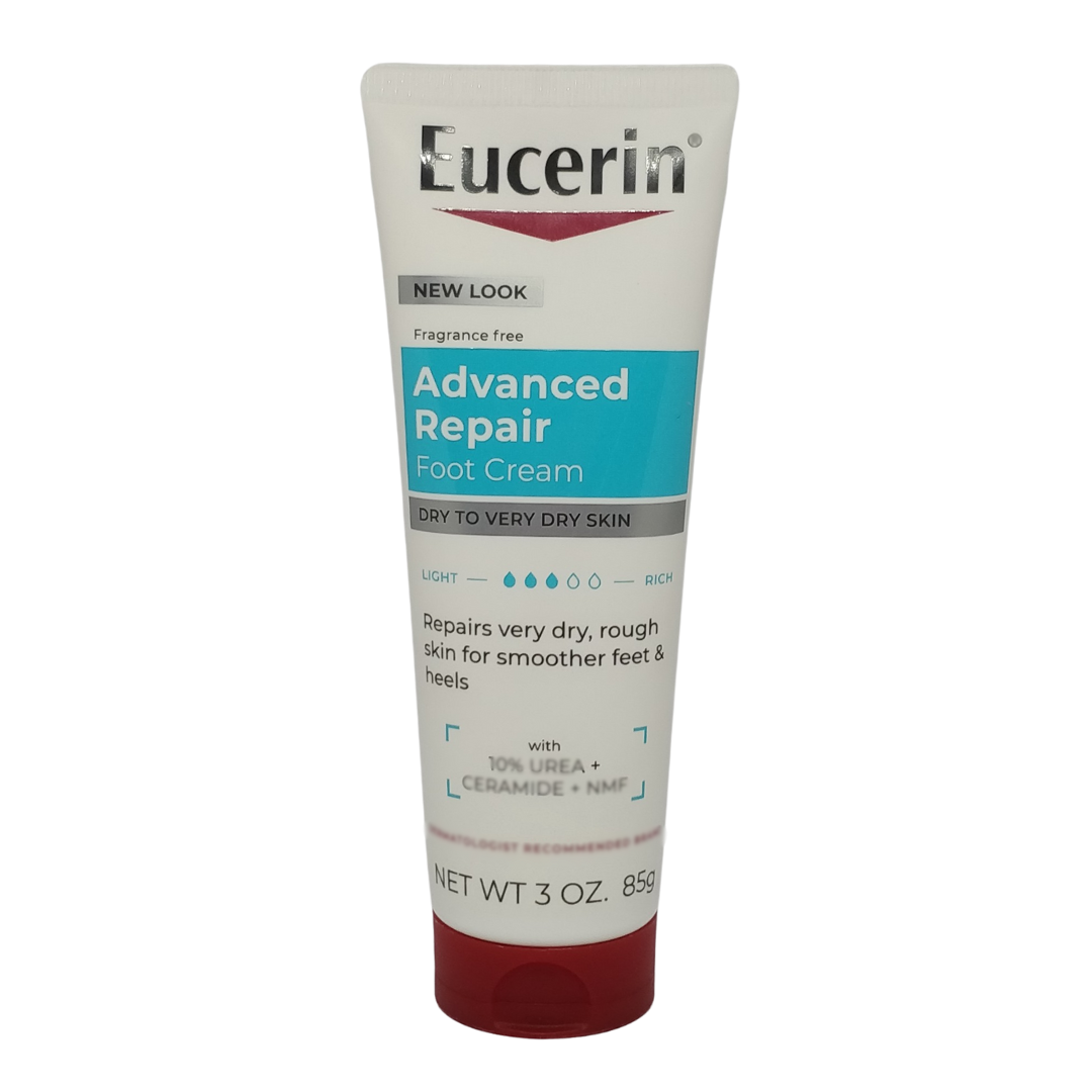 Eucerin Advanced Repair Foot Creme, 3 oz