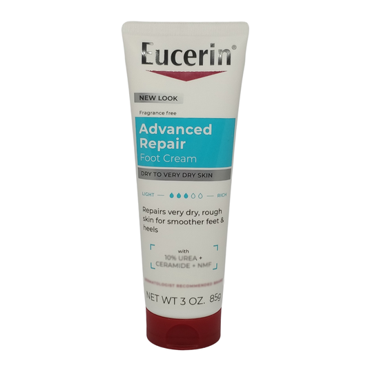 Eucerin Advanced Repair Foot Creme, 3 oz