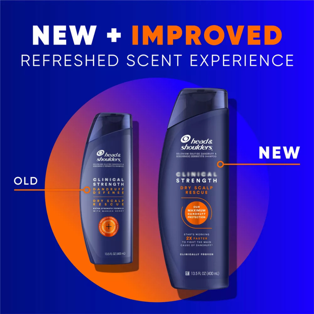 Head & Shoulder Clinical Dandruff Defense Dry Scalp Rescue with Manuka Honey