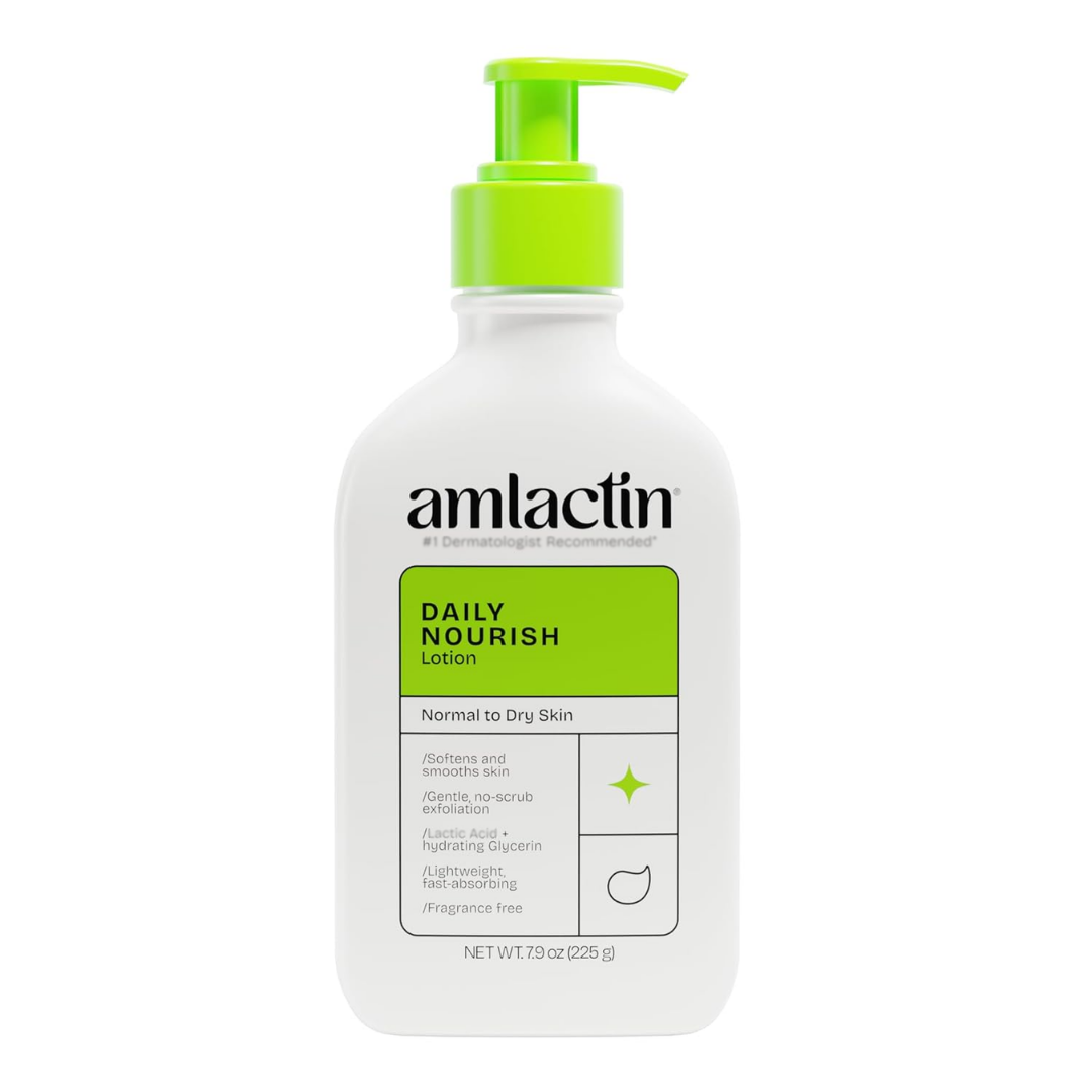 AmLactin Daily Nourish Lotion, 7.9 oz / 225 g (PACKAGING MAY VARY)