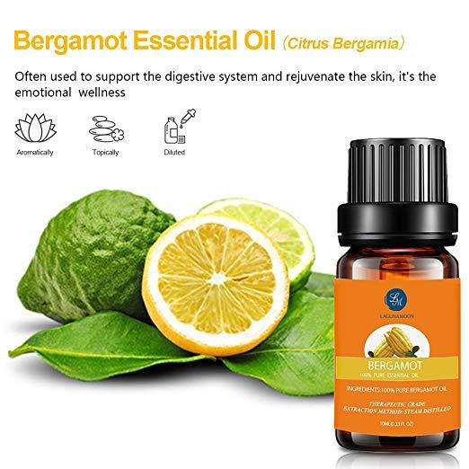 Lagunamoon 100% Pure Essential Oil 10 ml (Bergamot)
