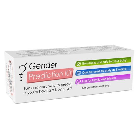 Baby Gender Prediction Test Kit, Predict if Your Baby is a boy or Girl in Less Than a Minute, Super Fun Gift for Reveal Party (For Entertainment Only)