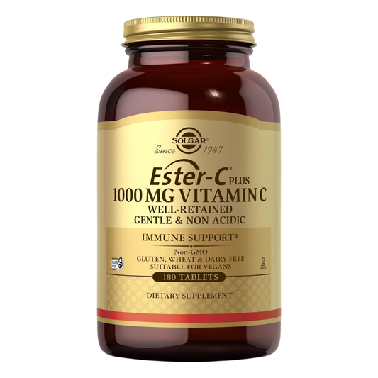 Solgar Ester-C Plus Vitamin C 1,000 mg, 180 Tablets
