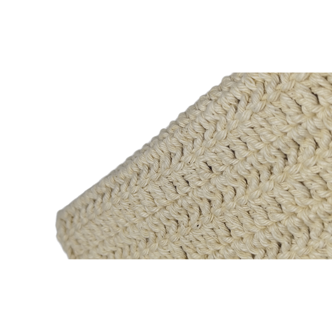 Circulo Barroco Natural Code Knitting Pattern Sample