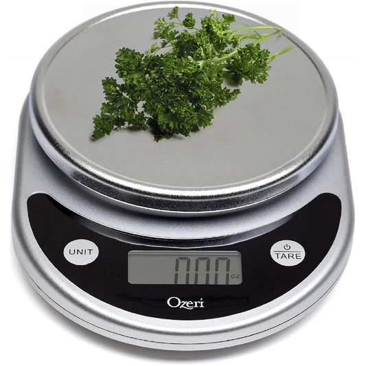 Ozeri ZK14-S Pronto Digital Multifunction Kitchen and Food Scale, Black