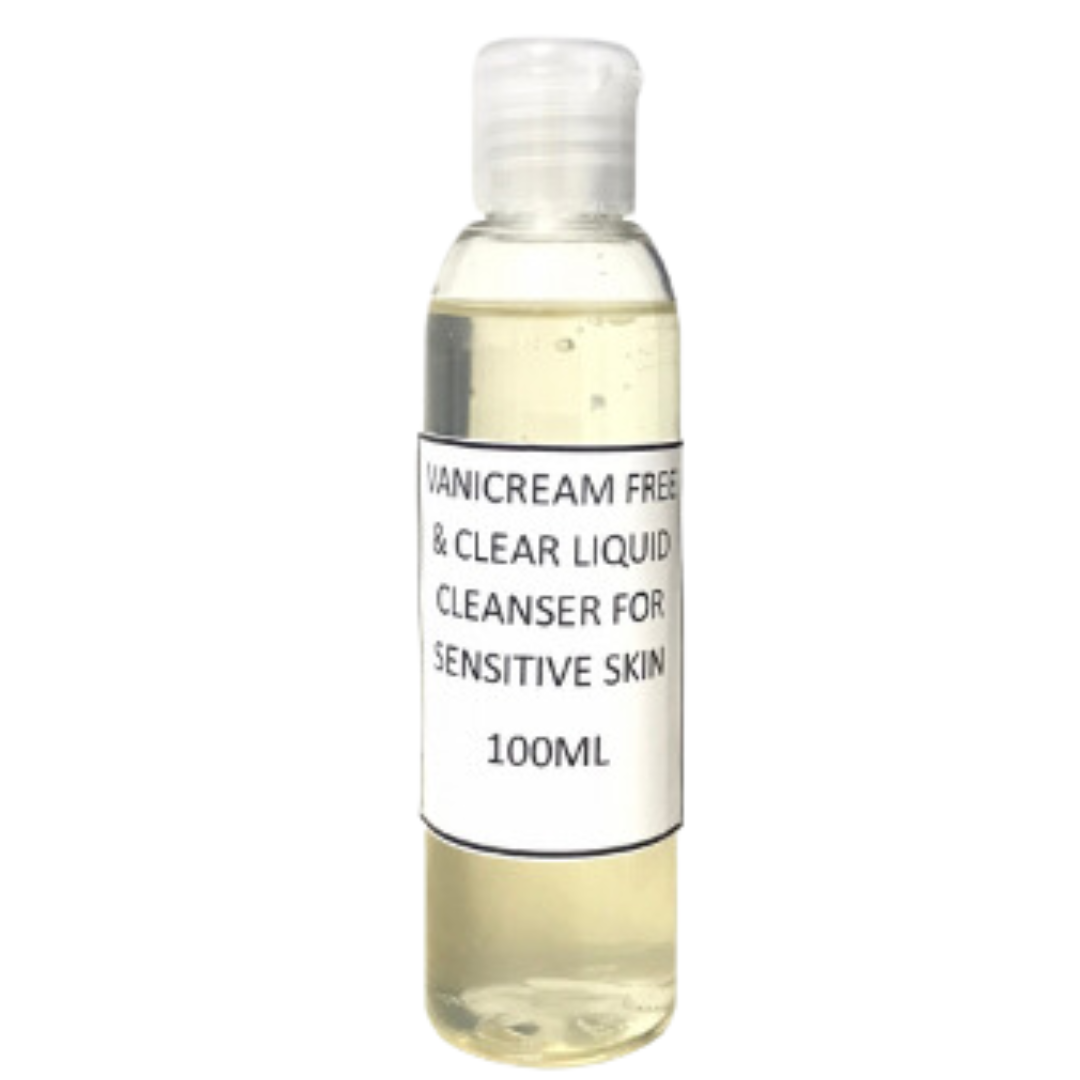 Trial Size Vanicream Liquid Cleanser Unscented Gluten-Free Formula for Sensitive Skin 100 ml