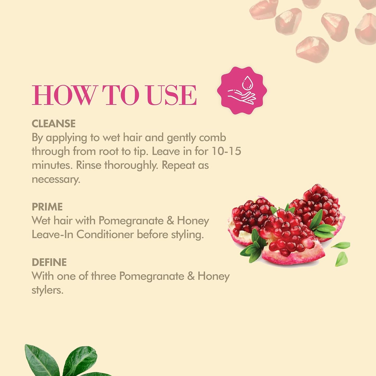 Mielle Pomegranate & Honey Moisturizing And Detangling Conditioner 12 fl oz / 355ml