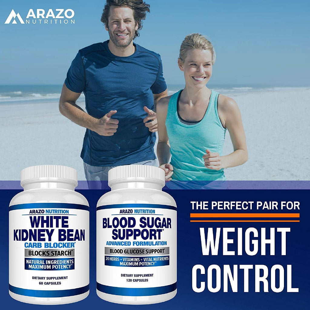 Arazo Nutrition White Kidney Bean Carb Blocker 60 Capsules