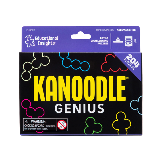 Educational Insights Kanoodle Genius Extra Challenging Puzzles, 204 Count
