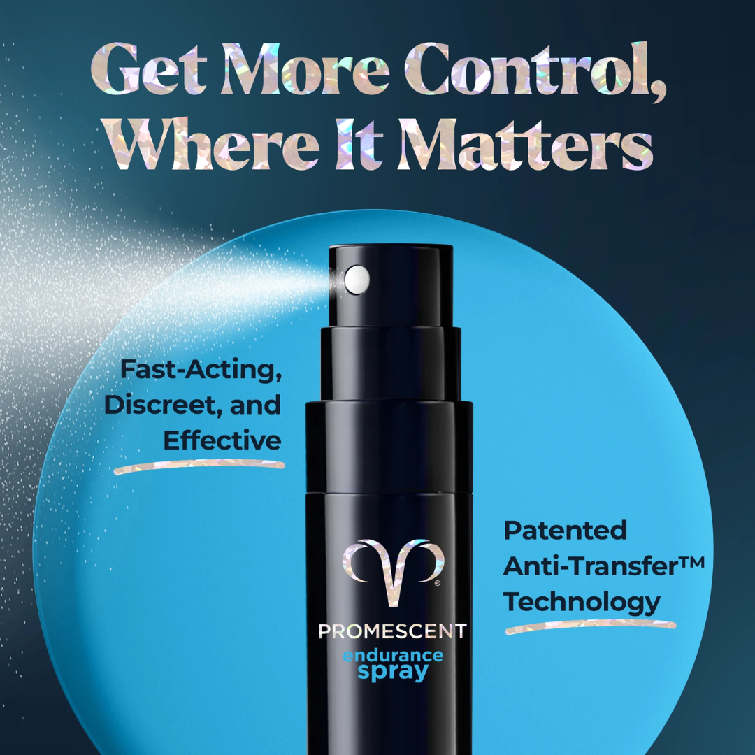 Promescent Better in Bed Last Longer Endurance 60 Spray, 0.25 oz / 7.4 ml