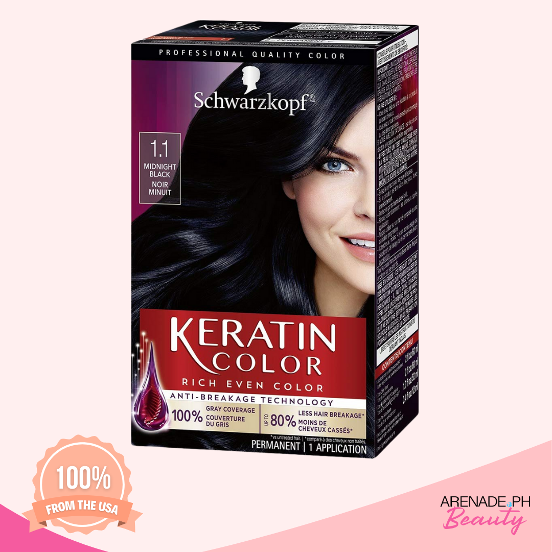 Schwarzkopf Keratin Color Anti-Breakage Technology Permanent Hair Color Cream