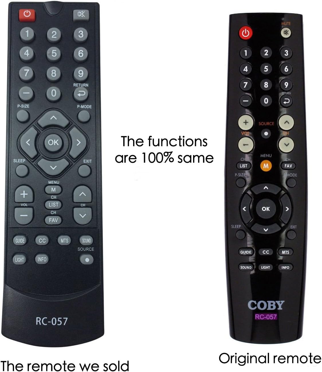 Smartby Replaced Remote Control  For Coby