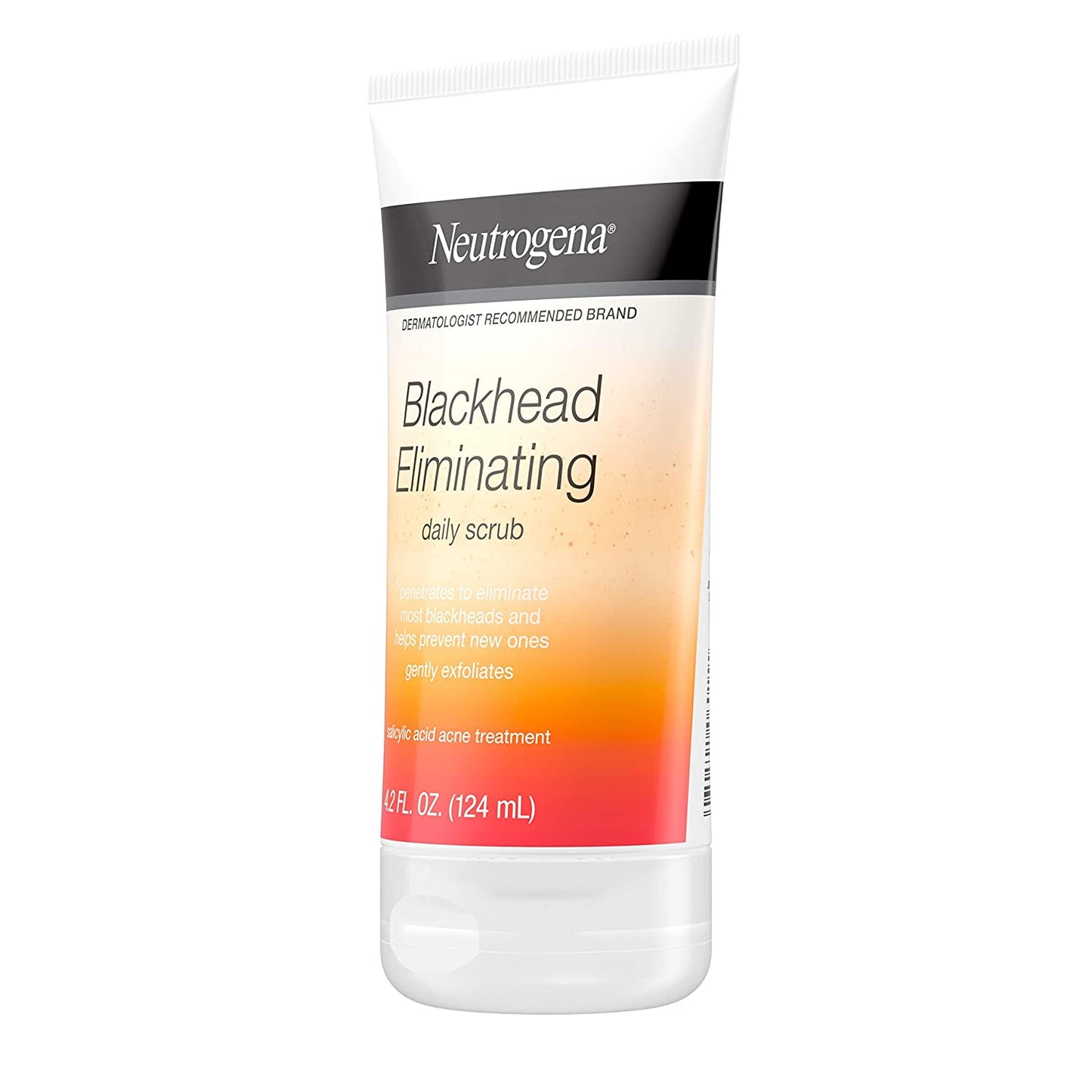 Neutrogena Blackhead Eliminating Daily Facial Scrub With Salicylic Acid Acne Medicine, Exfoliating Face Wash for Blackheads, 4.2 oz